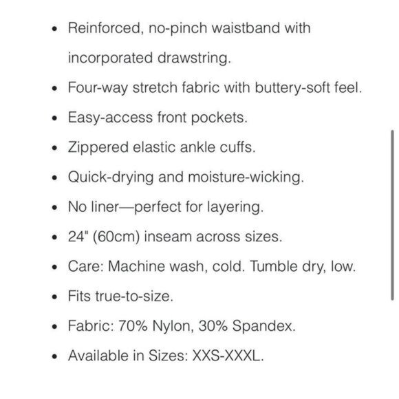 ZYIA Active Dark Teal Peak Zipper Jogger size XXXL - Picture 9 of 9